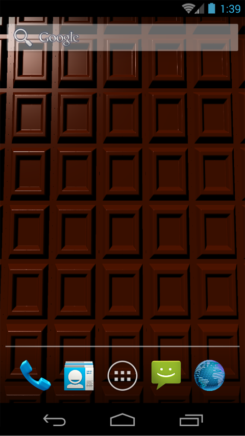 Chocolate 3D Live Wallpaper